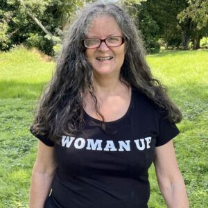 Woman Up, Curved T-Shirt