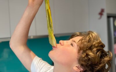 Recipe – Roast leeks and mustard vinaigrette